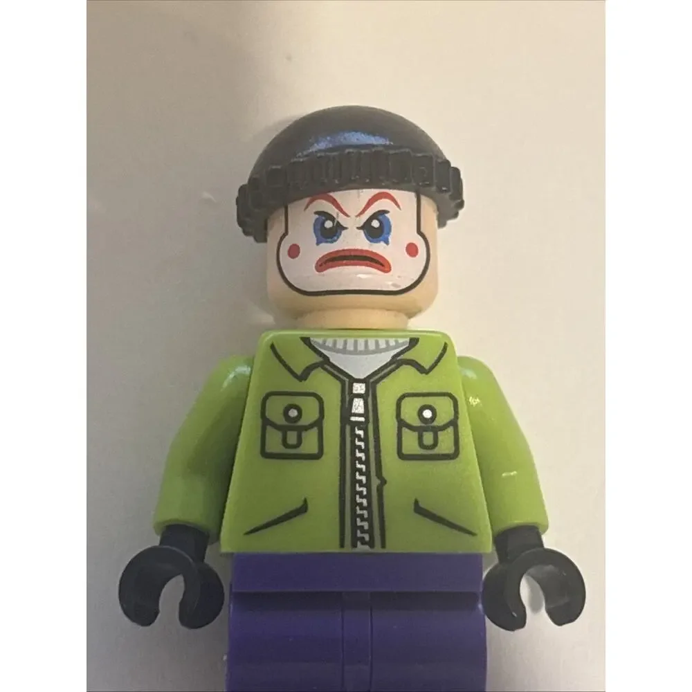 Lego The Joker’s Henchman Minifigure #sh0020 Lim Jacket Set #6863 Batwing Battle